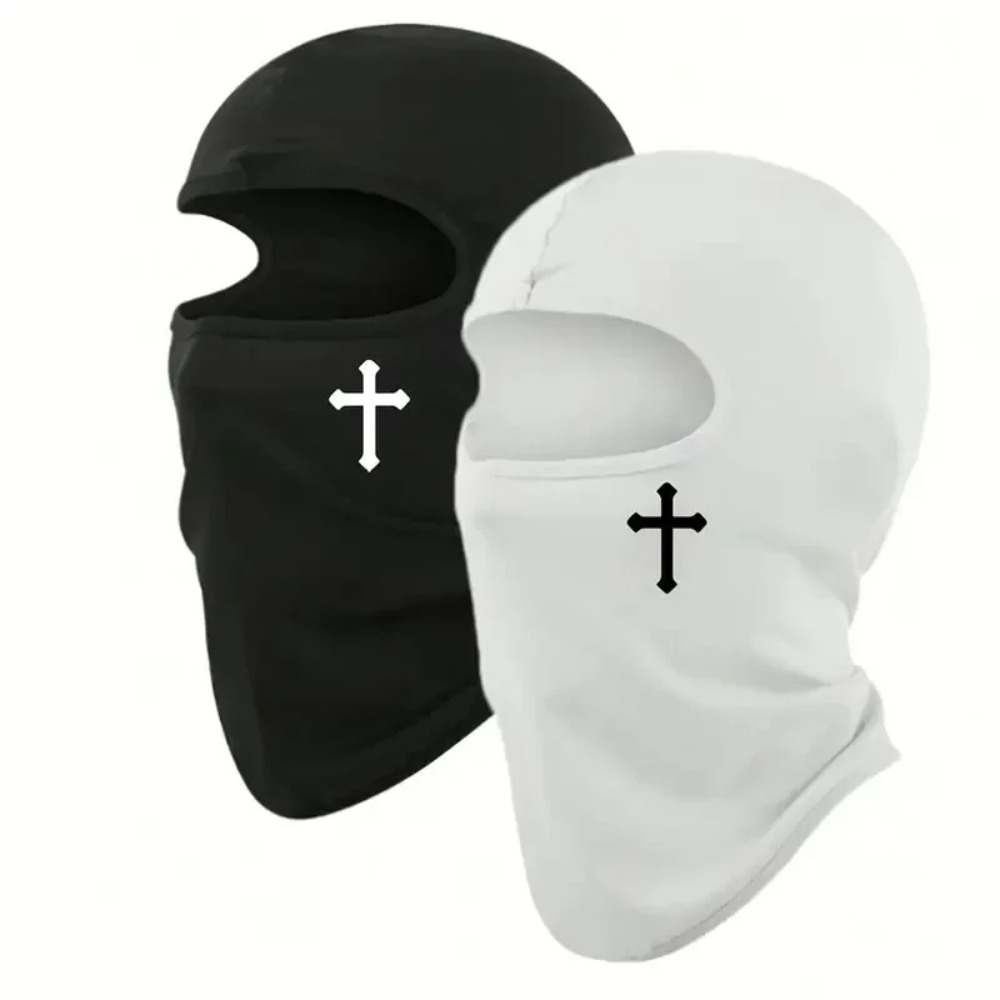 Cycling Gear In Winter - Maska narciarska Cross Face, oddychająca, zimowa,