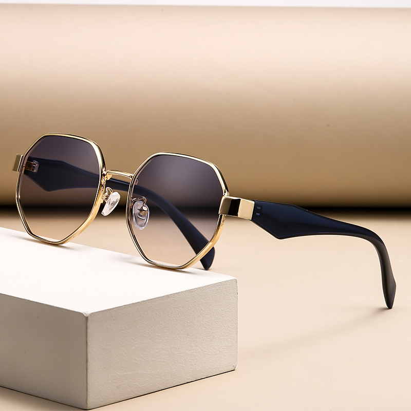Cycling Glasses - Okulary przeciwsłoneczne retro z okrągłymi, dużymi