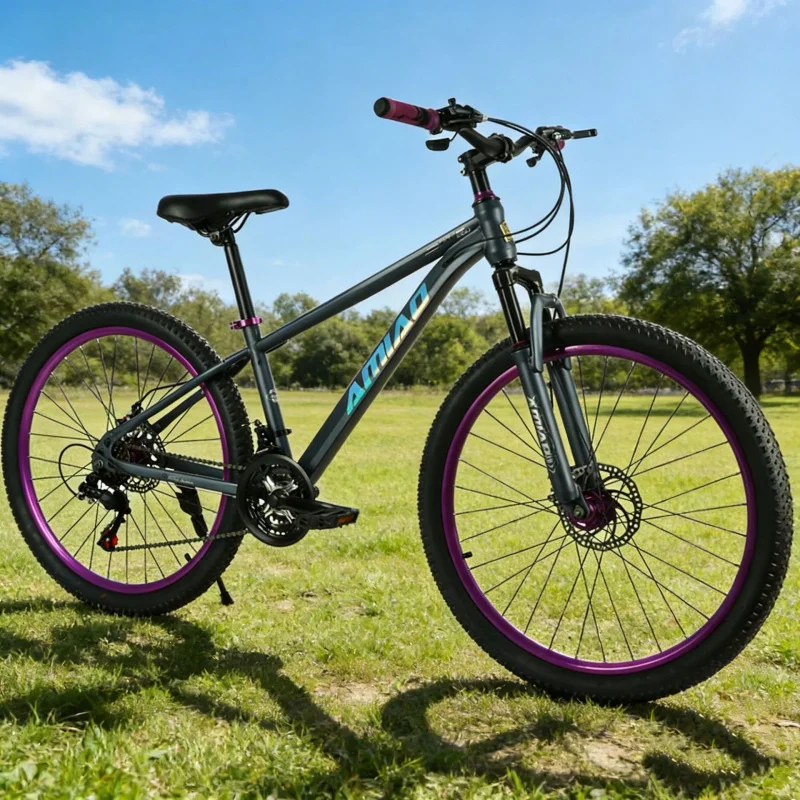 Cycling Low Gear - Wielobiegowy rower górski z lekkim zawieszeniem