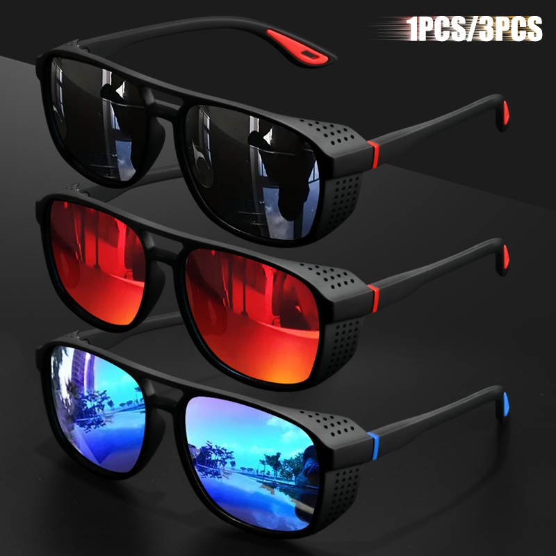Cycling Glasses - 1 szt./3 szt. Sportowe okulary przeciwsłoneczne