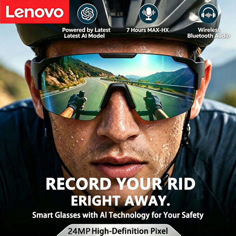 Cycling Glasses - Okulary rowerowe Lenovo 2400W AI Smart,