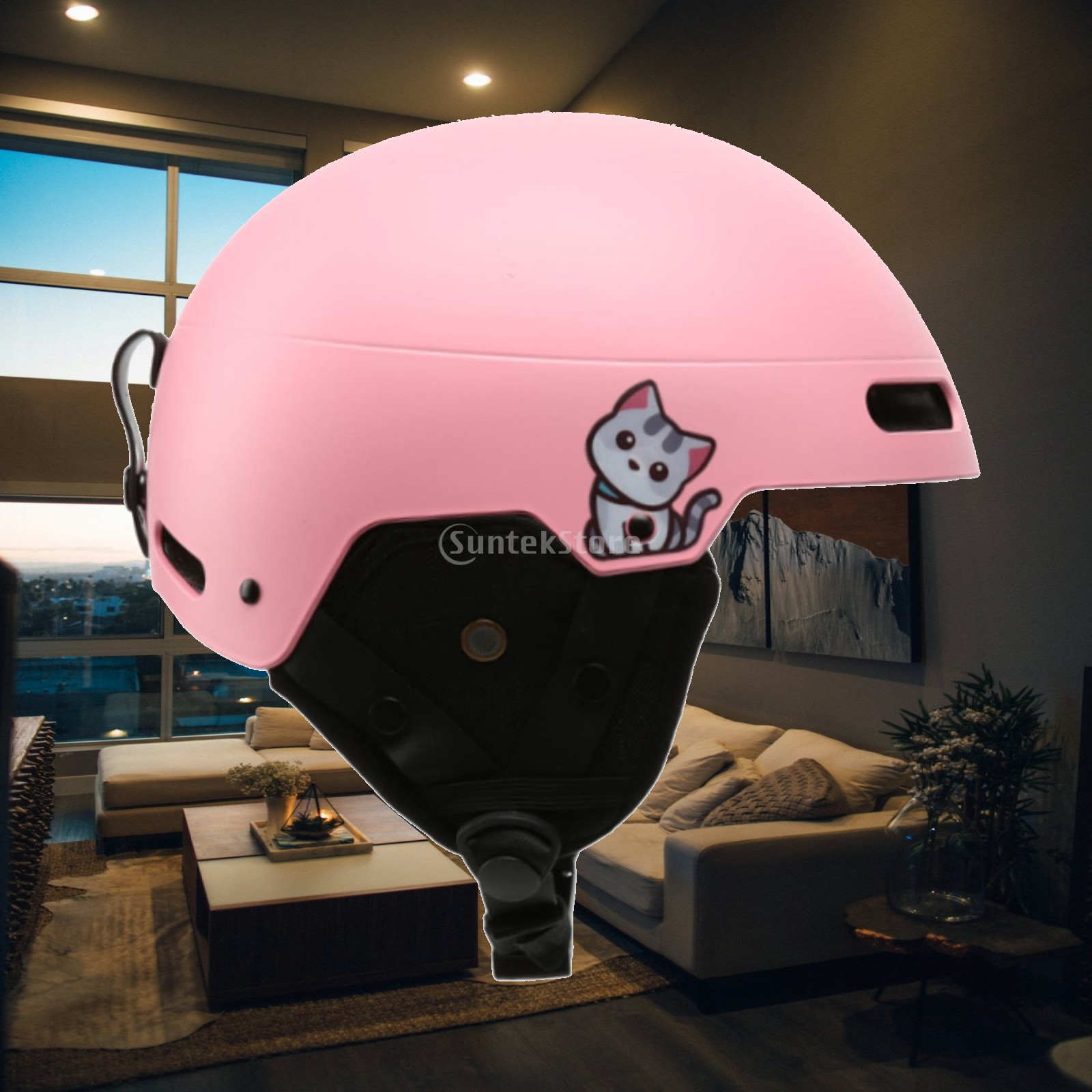 Bicycle Helmet - Kask narciarski regulowany, przenośny kask śnieżny