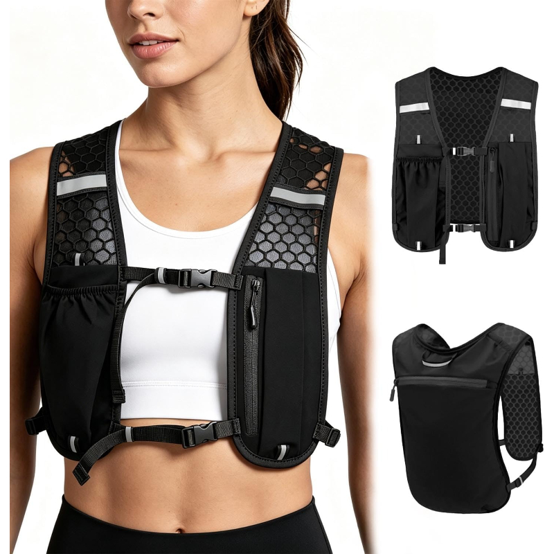 Cycling Gear Backpack - WOOJACK Lekka kamizelka do biegania z