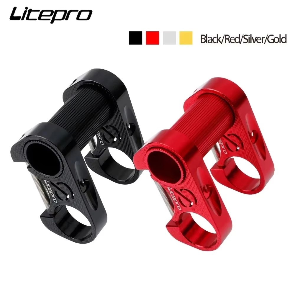 Bike Stem Riser - S95 Składana kierownica rowerowa Podwójny wspornik