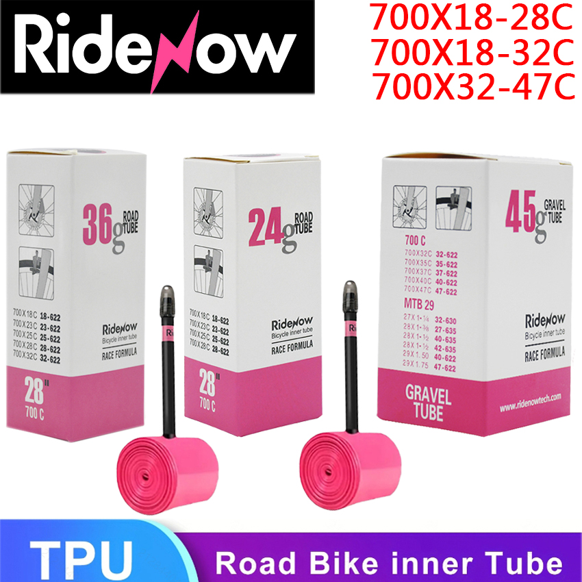 Gravel Bike Tires - Dętka rowerowa TPU RideNow ROAD 700x18
