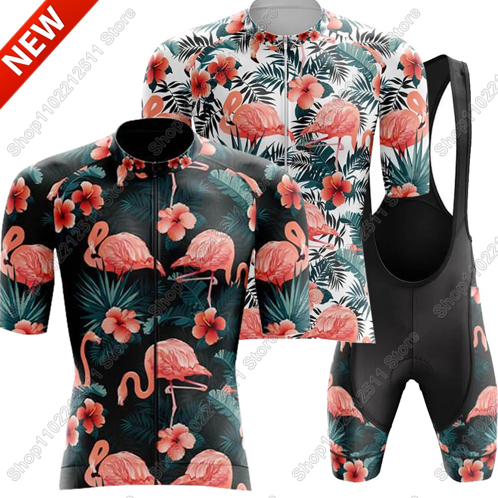 Cycling Gear Sale - Zestaw koszulek kolarskich Flamingo 2025 odzież