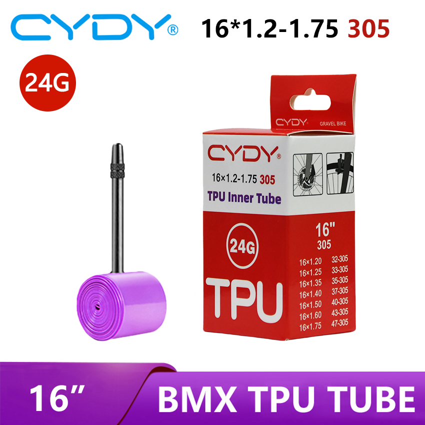 Gravel Bike Tires - Dętka rowerowa CYDY TPU BMX 16”
