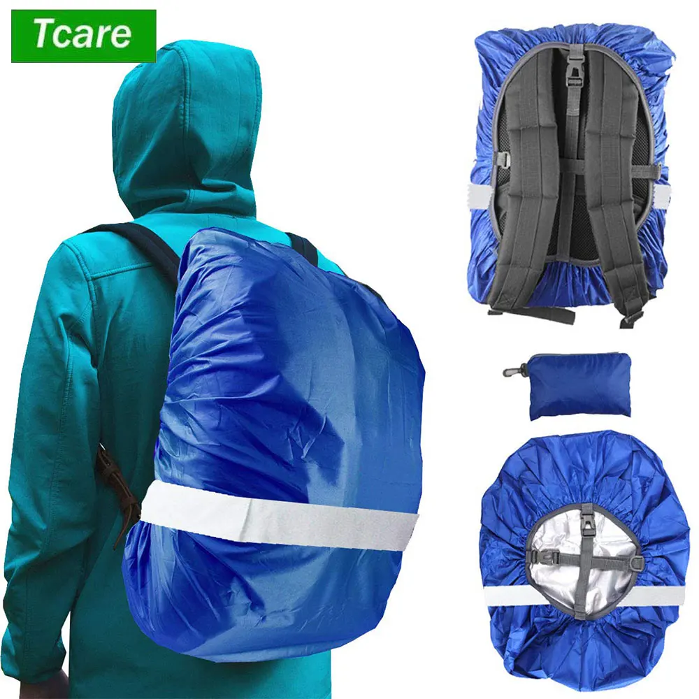 Cycling Gear Backpack - Wodoodporny plecak Osłona przeciwdeszczowa Odblaskowy pasek,