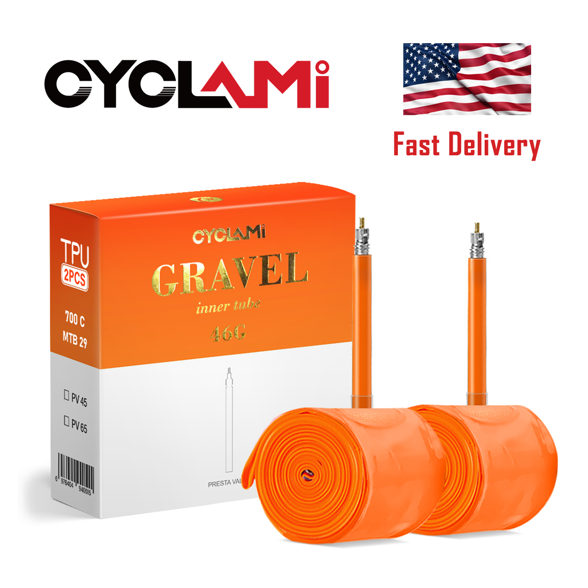 Gravel Bike Tires - CYCLAMI Ultralekka Dętka Rowerowa TPU do