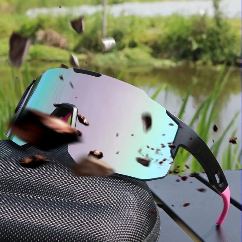 Okulary rowerowe kwadratowe z  – Cycling Glasses recenzja i cena