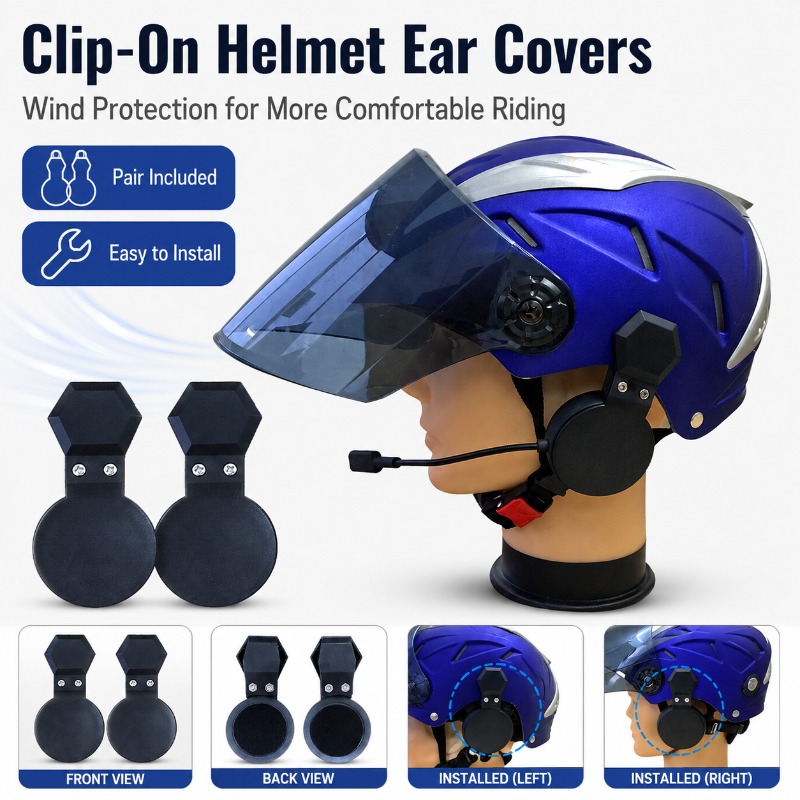 Ochraniacze na uszy do kasku z – Bicycle Helmet recenzja i cena