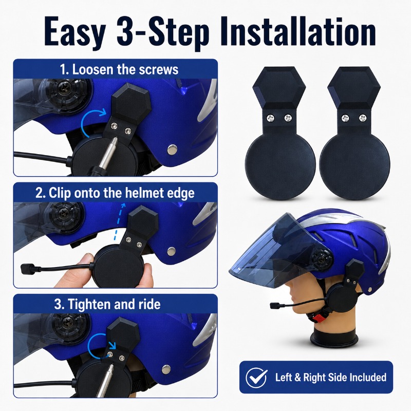 Ochraniacze na uszy do kasku z – Bicycle Helmet recenzja i cena