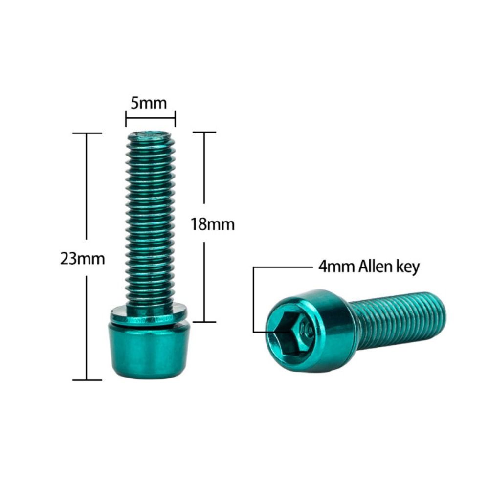 6 szt. tytanowanych śrub do mo – Bike Stem Riser recenzja i cena
