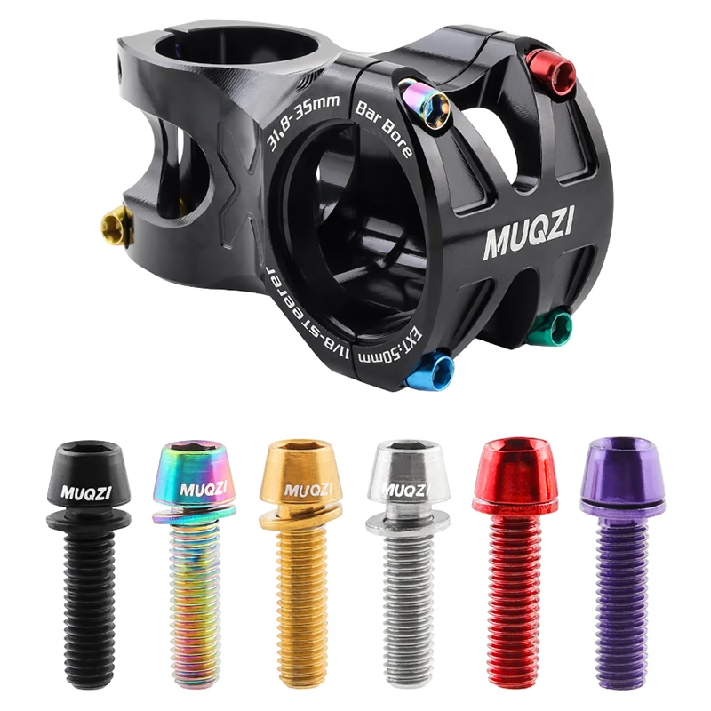 MUQZI 6 szt. Śruby trzpienia m – Bike Stem Riser recenzja i cena