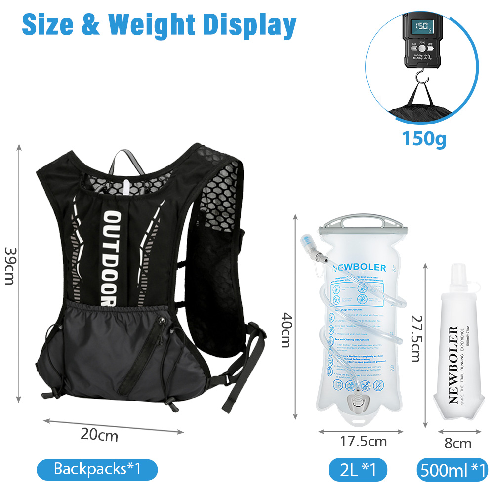 NEWBOLER Plecak do biegania na – Cycling Gear Backpack recenzja i cena