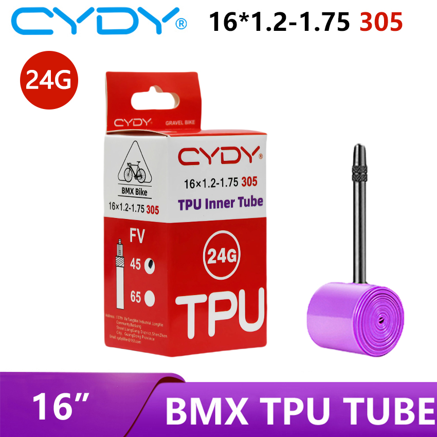 Dętka rowerowa CYDY TPU BMX 16 – Gravel Bike Tires recenzja i cena